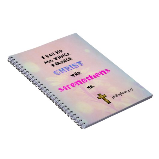 Inspirerend Christelijke Scriptgrafie Notitieboek (Rechterzijde)