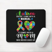 Inspirerend Citaat Autism Mam Shirt Autism Awaren Muismat (Met muis)