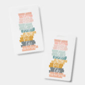 Inspirerend Citaat bladwijzer Badge (Voor- en achterkant)