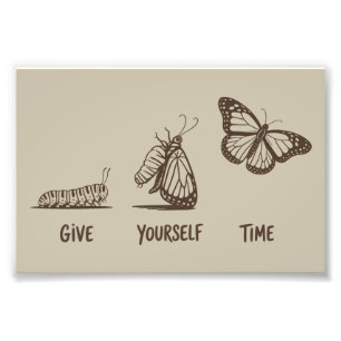 Inspirerend citaat cadeau Motiverend Geestelijke G Foto Afdruk