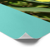 Inspirerend citaat Daffodil Spring Floral Poster (Hoek)