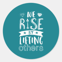 Inspirerend citaat dat wij verhogen door anderen o