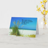 Inspirerend Citaat de geluiden van Stilte Kaart (Gele Bloem)