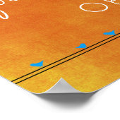 Inspirerend Citaat en vogels op Poster van de Draa (Hoek)