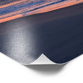 Inspirerend citaat hemel lijkt dichter bij het str foto afdruk (Hoek)