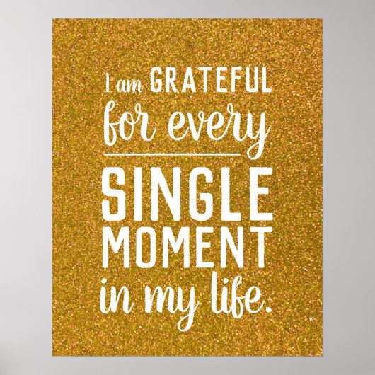 Inspirerend citaat I Am Verklaringen Motivatie Poster (Voorkant)