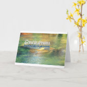 Inspirerend Citaat -- Kahlil Gibran Kaart (Gele Bloem)