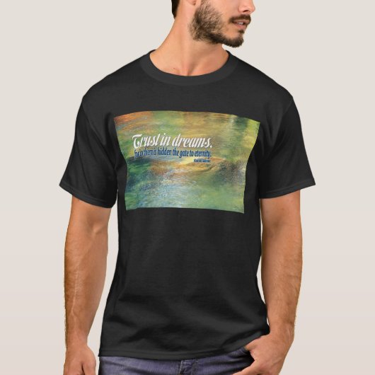 Inspirerend citaat - Kahlil Gibran T-shirt (Voorkant)