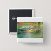 Inspirerend citaat - Kahlil Gibran Vierkante Button 5,1 Cm (Voorkant /achterkant)