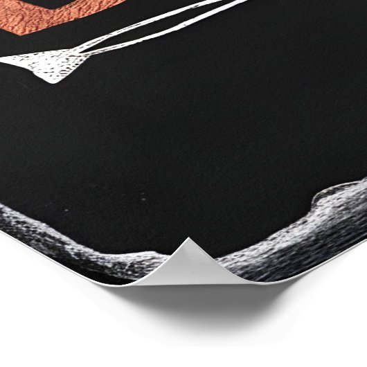 Inspirerend citaat: Laat u niet dwingen door uw Poster (Hoek)