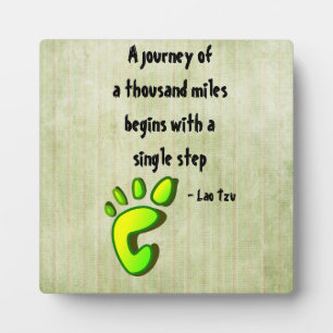 Inspirerend citaat Lao Tzu Fotoplaat