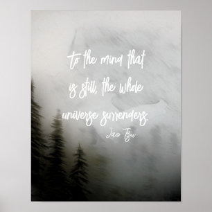 inspirerend citaat Lao Tzu tekst over slechte pijn Poster