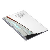 Inspirerend Citaat-laptop. Notitieboek (Rechterzijde)