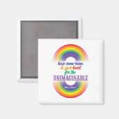 Inspirerend citaat magneet (Voorkant / Achterkant)