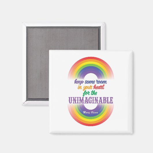 Inspirerend citaat magneet (Voorkant / Achterkant)