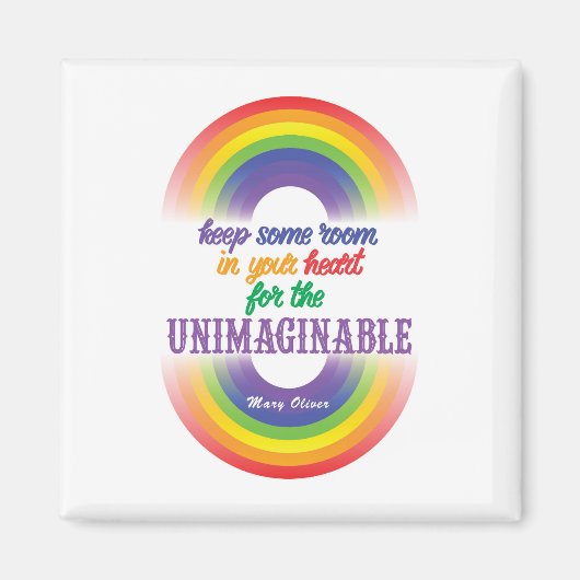 Inspirerend citaat magneet (Voorkant)