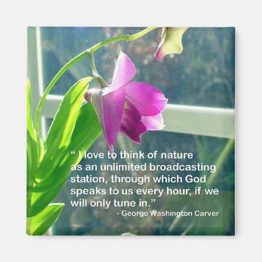 Inspirerend Citaat Magnet (Voorkant)