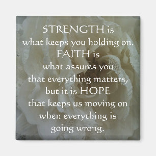 Inspirerend Citaat Magnet