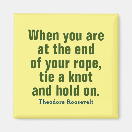 Inspirerend Citaat Magnet (Voorkant)