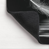 Inspirerend Citaat met de Veer Mousepad Muismat (Hoek)