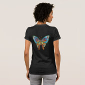 Inspirerend citaat met T-shirt Butterfly (Achterkant volledig)