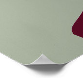 Inspirerend citaat mijn geest te groot voor mijn b poster (Hoek)