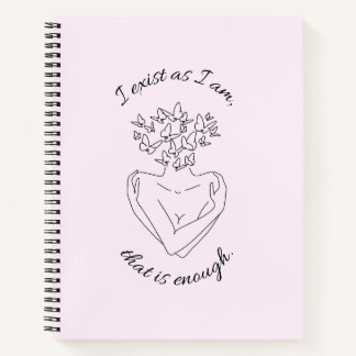 Inspirerend citaat notitieboek, motivatie tijdschr notitieboek