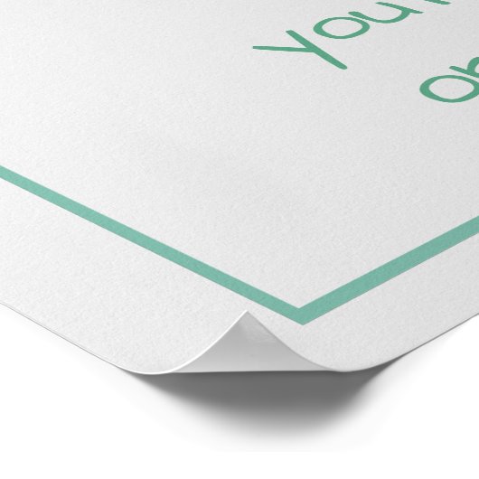 inspirerend, citaat, ongeveer,holding+on,let op+go poster (Hoek)