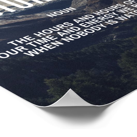 Inspirerend Citaat op bestemming Poster (Hoek)