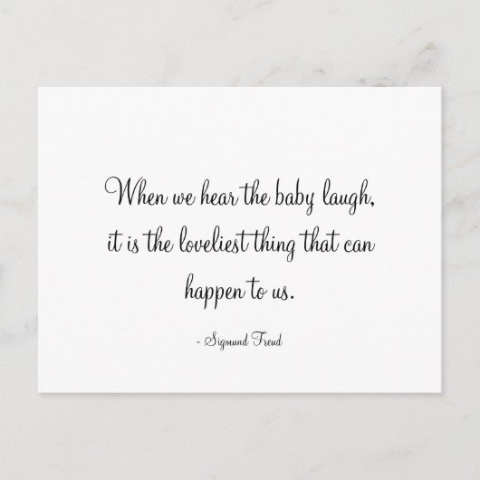 Inspirerend Citaat op een Briefkaart (Voorkant)