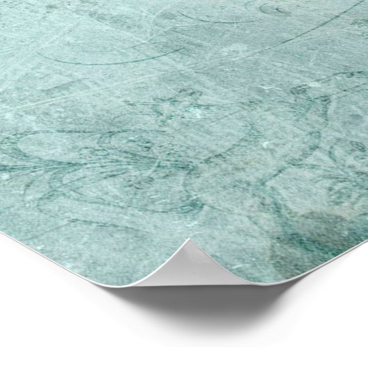 Inspirerend Citaat op Textuur Poster (Hoek)