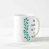 Inspirerend citaat over sterke vrouwen Mok (Voorkant rechts)