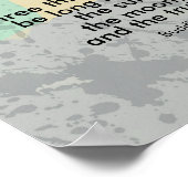 inspirerend citaat poster Boeddha over de waarheid (Hoek)