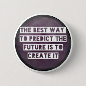 Inspirerend Citaat Ronde Button (Voorkant)