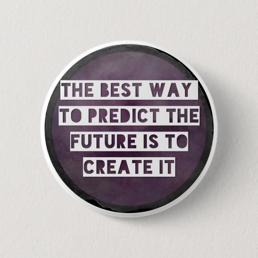 Inspirerend Citaat Ronde Button (Voorkant)