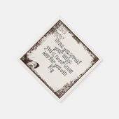 Inspirerend citaat: Spreid je vleugels uit en vlie Servetten (Hoek)