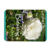Inspirerend Citaat Spring Floral Flower Garden Magneet (Horizontaal)