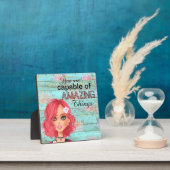 Inspirerend citaat u Capable Fotoplaat (Insitu)