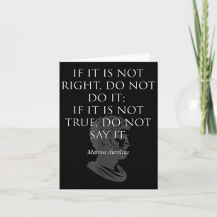 Inspirerend citaat van de filosoof Marcus Aurelius Kaart
