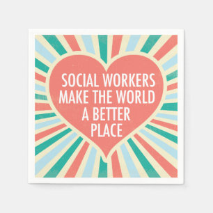 Inspirerend citaat van de Kantoor voor sociale arb Servet