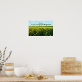 Inspirerend citaat van Eleanor Roosevelt Poster (Keuken)