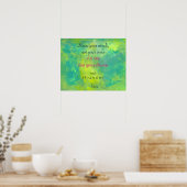 Inspirerend citaat van Rumi over Kindness Poster (Keuken)