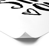 Inspirerend citaat waarom geschikt in geboren om u poster (Hoek)