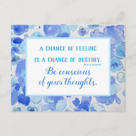 Inspirerend Citaat Wet van het Briefkaart van de A