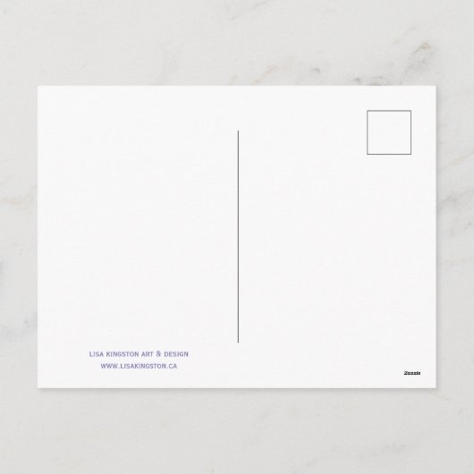 Inspirerend Citaat Wet van het Briefkaart van de A (Achterkant)