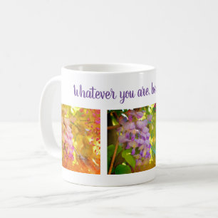 Inspirerend citaat Wisteria Flower Attitude Koffiemok