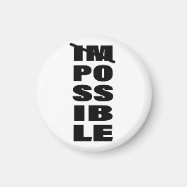 Inspirerend Citaat Zonder mogelijkheden Magneet