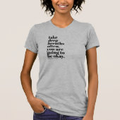 Inspirerend citaatshirt t-shirt (Voorkant)