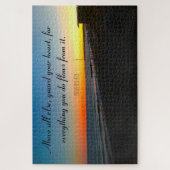 Inspirerend citaten Bijbel Verse Christelijk Jigza Legpuzzel (Verticaal)