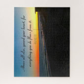 Inspirerend citaten Bijbel Verse Christelijk Jigza Legpuzzel (Verticaal)